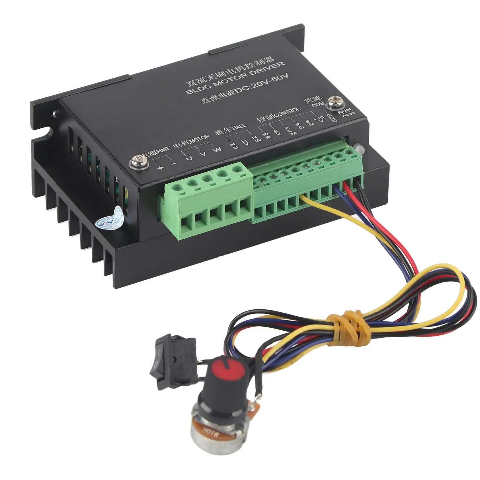 DC48V 500W CNC Brushless Spindle BLDC Motor Driver Controller - WS55-220