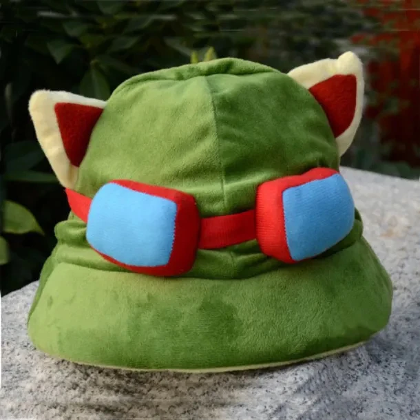 League of Legends Game Peripheral Toys Timo Rammus Doll Hat Super Soft Anime Action Model Figure Collection