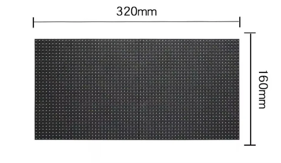 Indoor P5 LED Module 320*160mm HD LED Display Module For Conference Room & Stage Screen