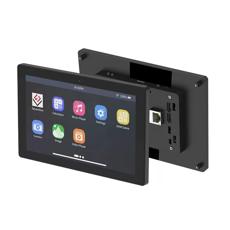 7-inch IPS capacitive touchscreen ESP32-P4 + ESP32-C6 dual-core development board with 2MP camera