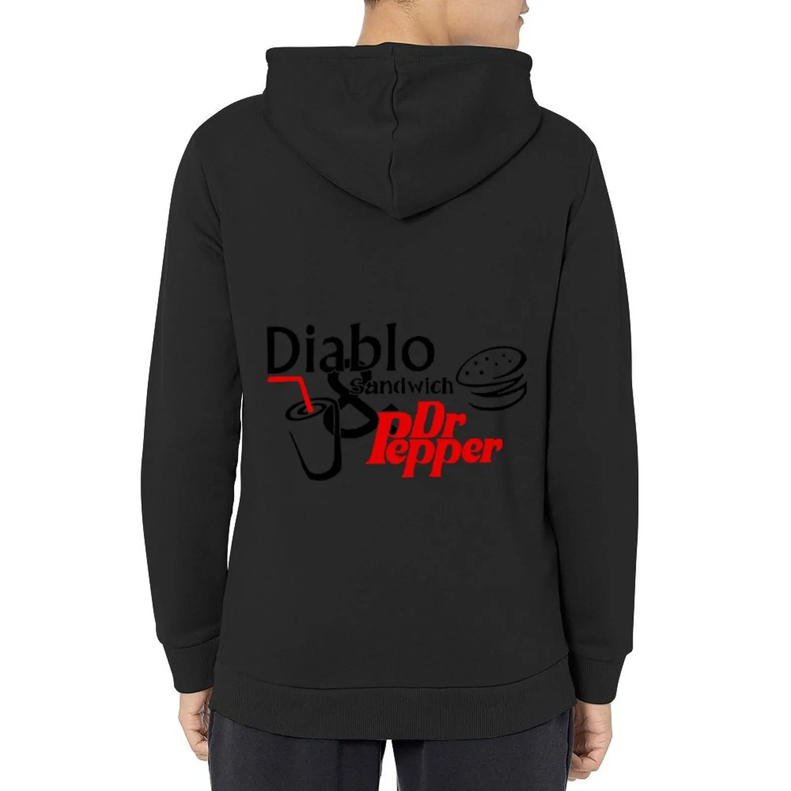 

Diablo Sandwich and a Dr. Pepper Hoodie men's sweat-shirt set anime clothing japanese style winter clothes tracksuits