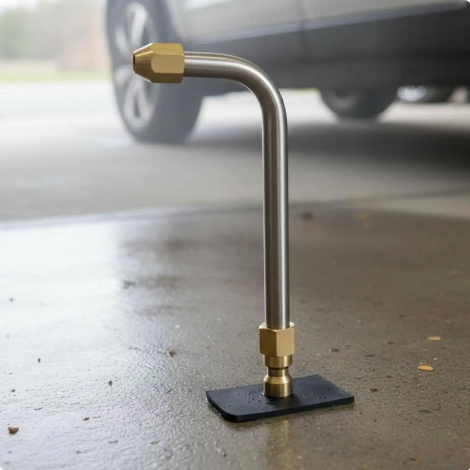Stainless Steel Air Conditioner Nozzle Sprayer Rod Extension High Pressure Washer Lance for Home Cooling System Cleaning