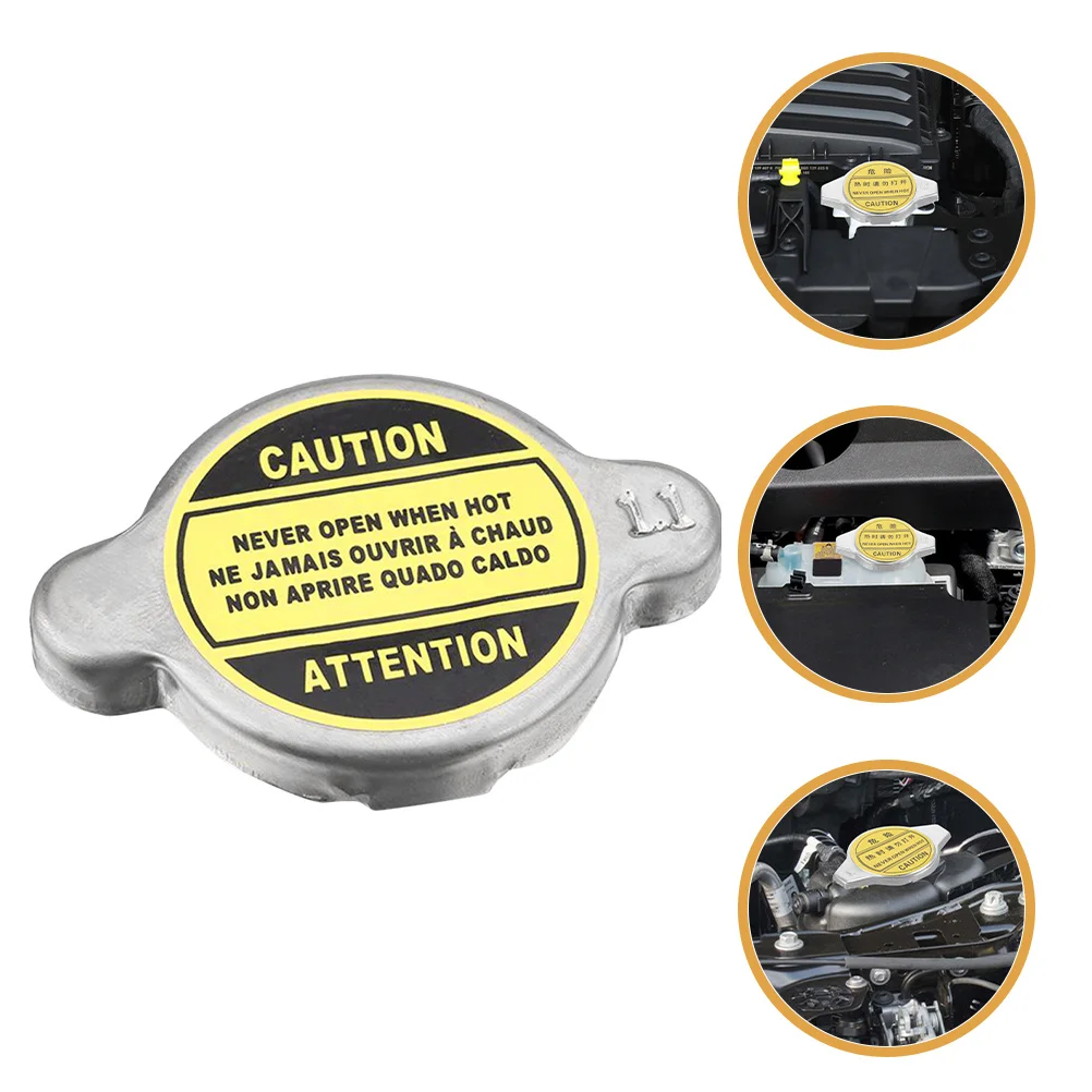 

Radiator Cap Water Tank Cover Aluminum 16BAR Pressure Durable Car Accessory Lightweight Easy Installation Vehicle Fuel Tank Cap