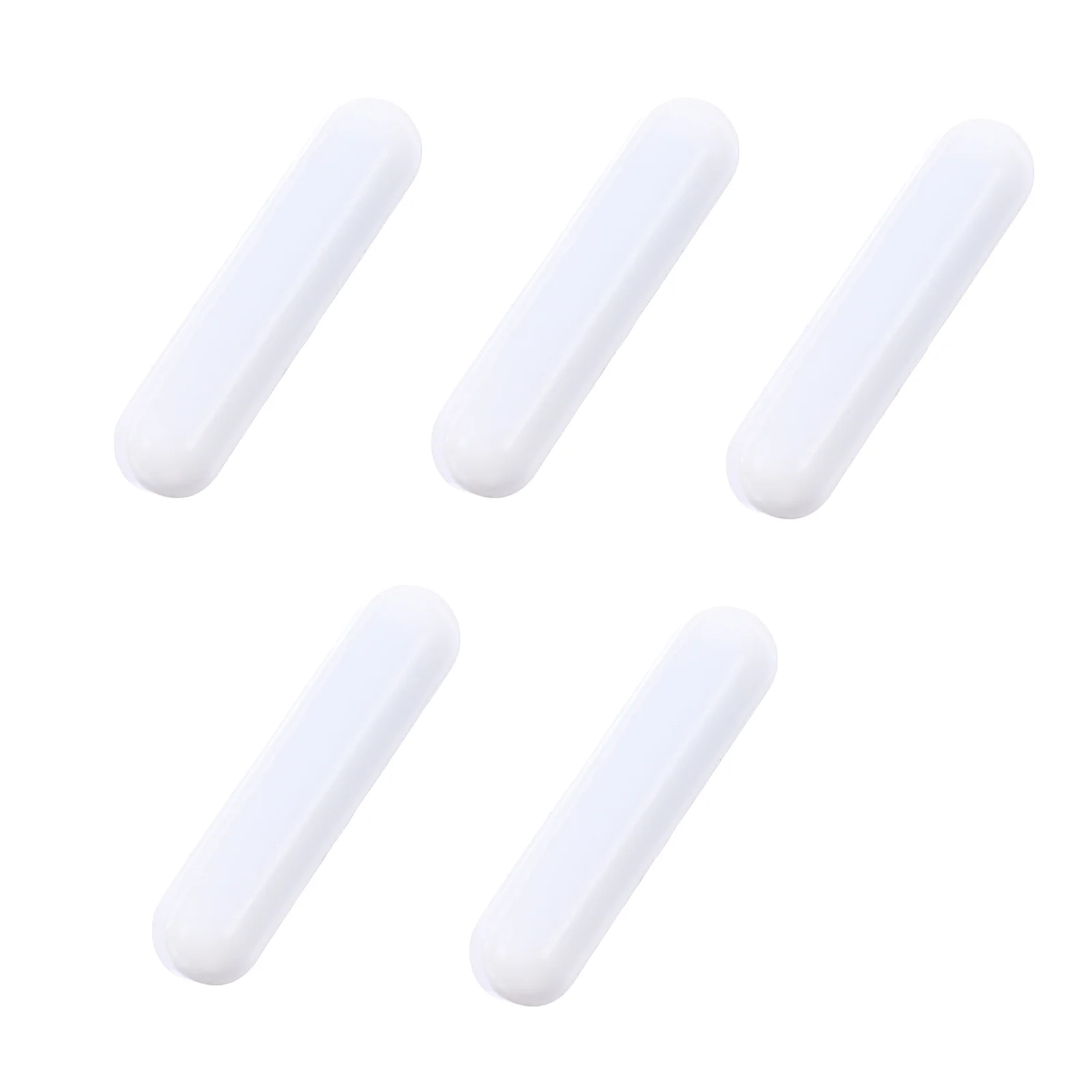 

5 Pcs PTFE Magnetic Stirrer Laboratory Stirring Mixer Bar Rod Electromagnetic White