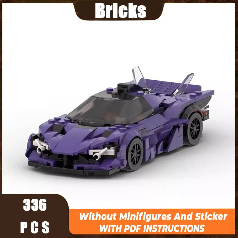 Moc 互換車モデル EVO スーパーカー技術モジュラービルディングブロックギフトクリスマス子供のおもちゃ DIY セットアセンブリ