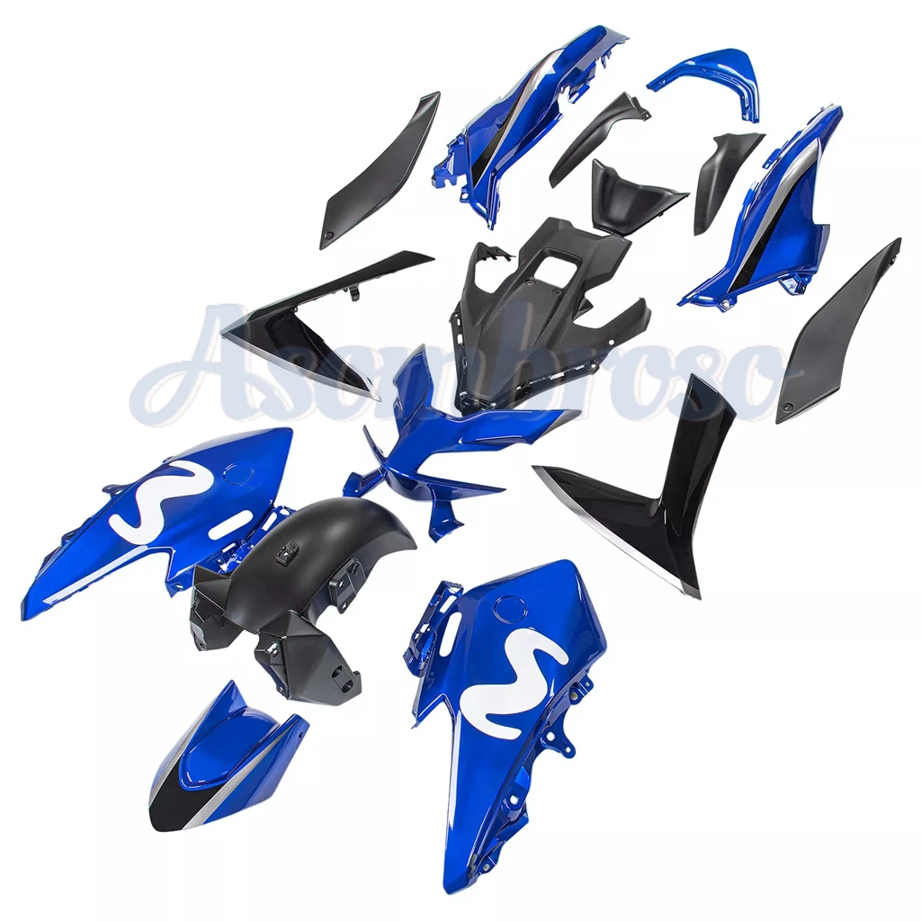 Blue Fairings kits For Yamaha TMAX560 2022-2024 2023 Motocycle complete set Bodykits Tmax-560 22 23 24