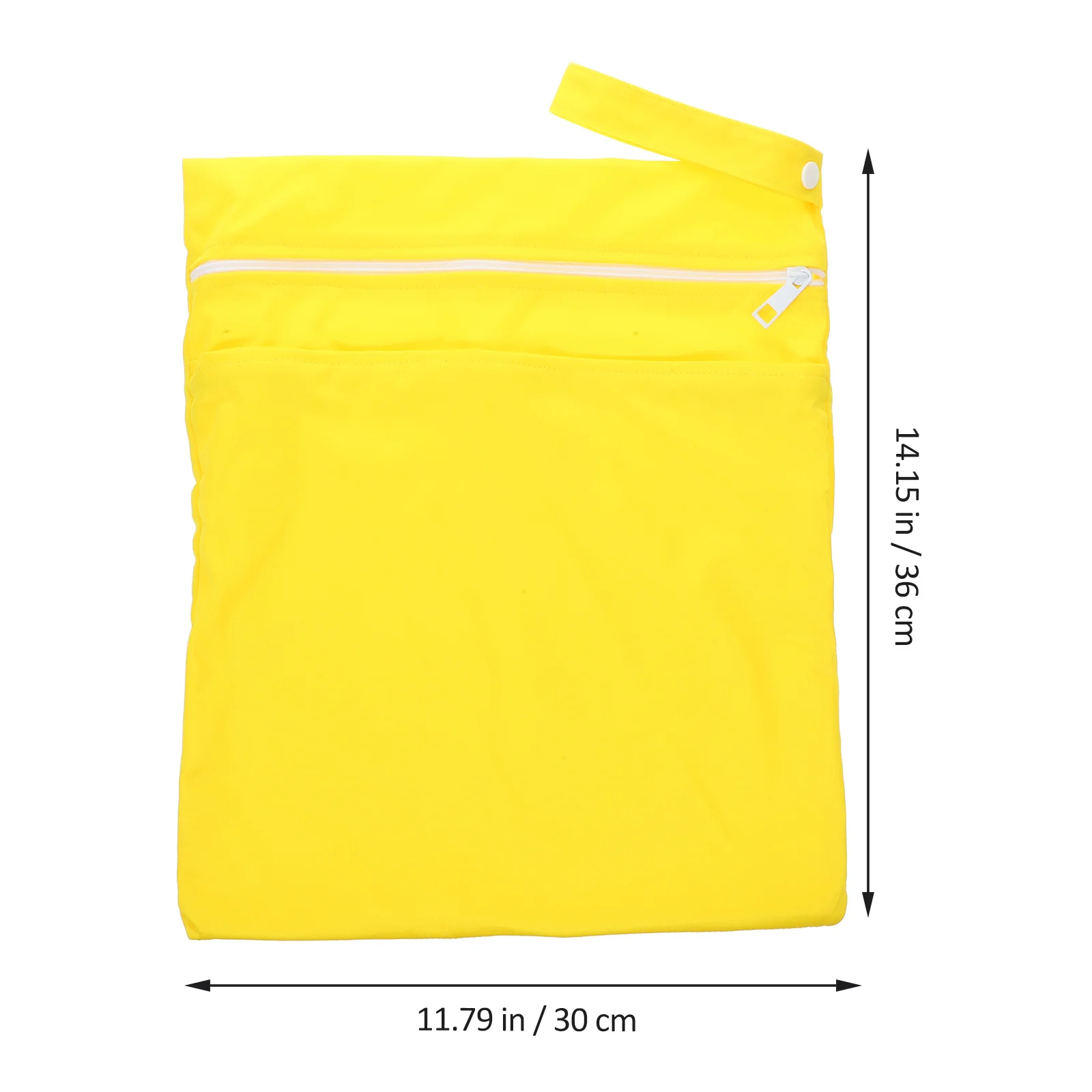 

2Pcs Large Capacity Travel Storage Bag Swimwear Organizer Pul Material Wet Bag Clothes Makeup Shoe Zipper Pouch