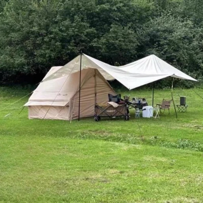 Inflatable Tent Camping Canopy Backpacking Tent Camp Supplies Party Canopy Minimalist Design Outdoor Furniture Tentes Lszp