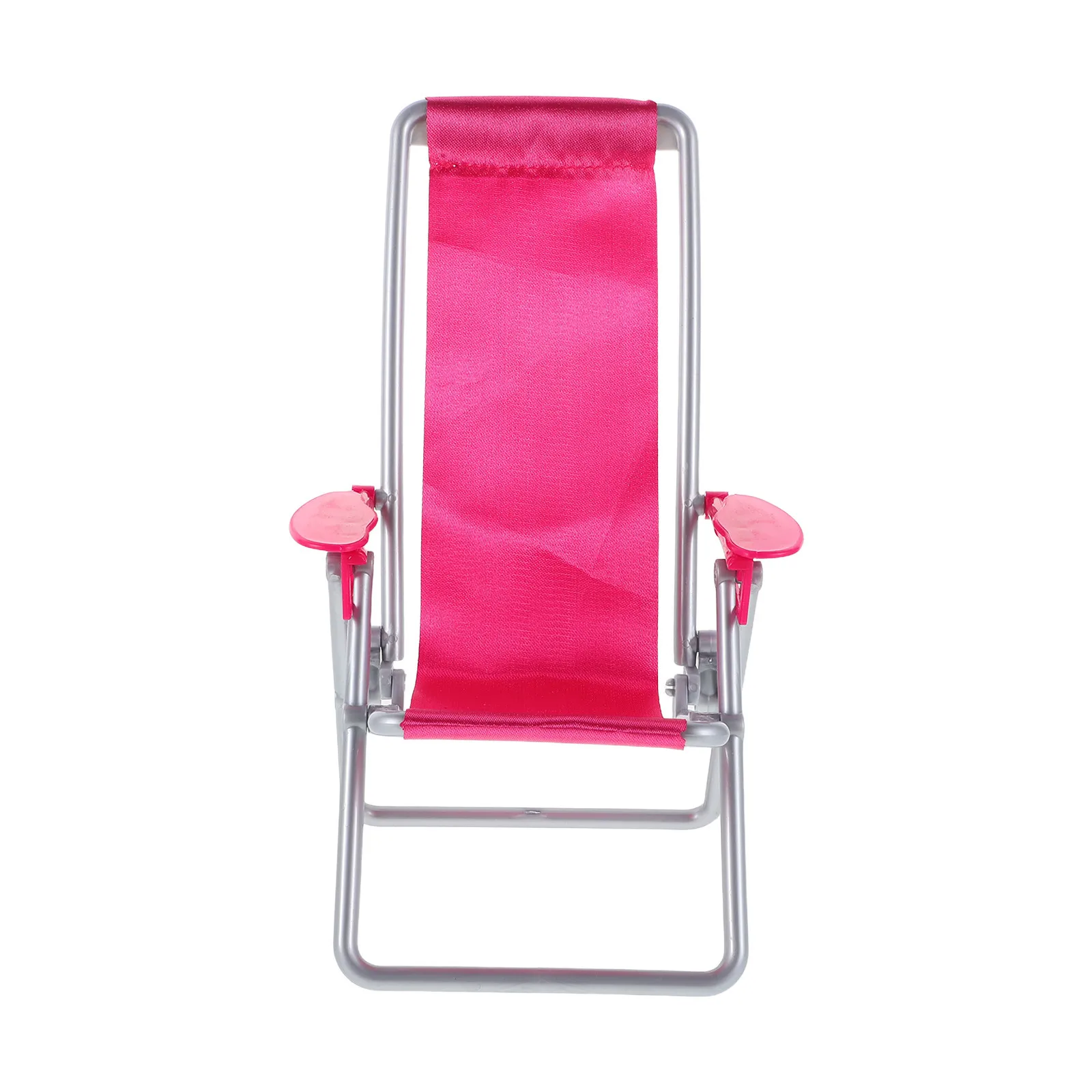 

Mini Beach Chair Foldable Dollhouse Furniture For Kids Room Decor Small Portable Outdoor Chair Ornament Miniature