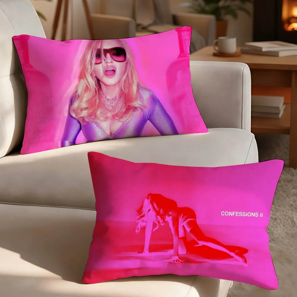 Singer M-Madonna Pillow Case Suitable For Decorating Homes Bedrooms Children Room Sofas And Other Places