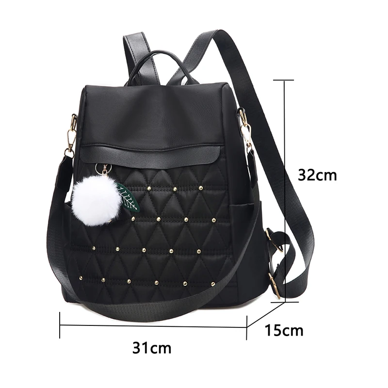 Fashion Anti-theft Women Backpacks Oxford Cloth Shoulder Bags For Teenagers Girls Large Capacity School Bags Travel Backpack Sac