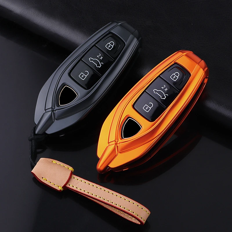Aluminium Alloy Car Key FOB Case Key Cover For  URUS Auto Accessories Ring