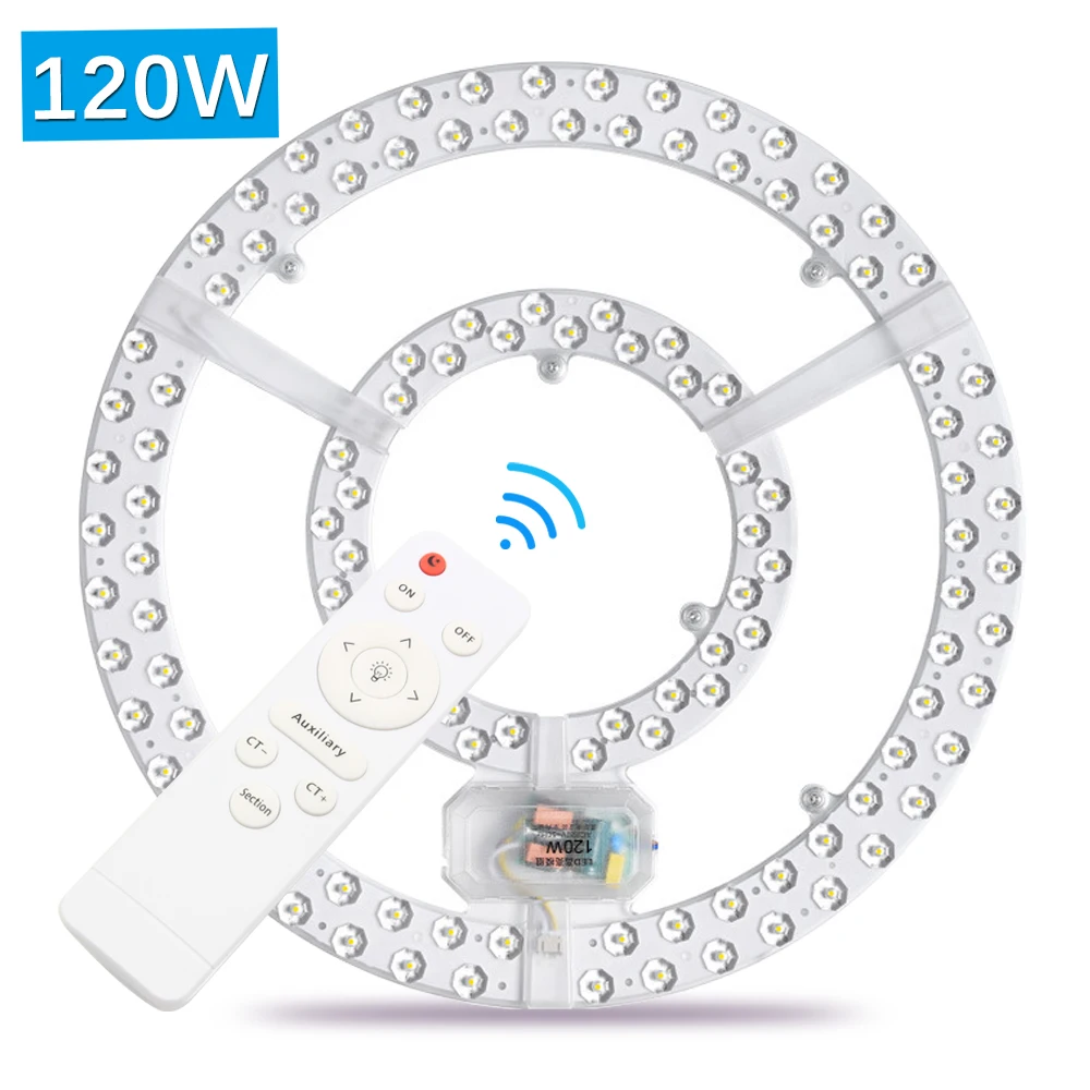 

Ceiling Lights Led Panel 220V Replacement Led Module 120W Round Circle Led Light Panel Board Module Lamp For Ceiling Fan Lights
