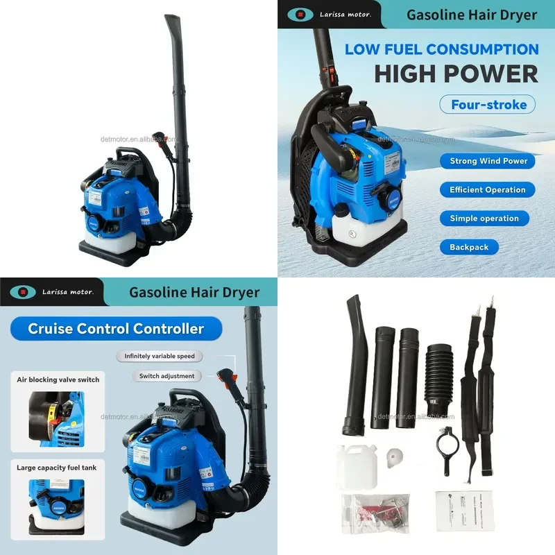 2025 New Type Cheaper US StandardFactory Produce 80CC 4 Stoke 4kw Leaf and Snow Blowing Blower