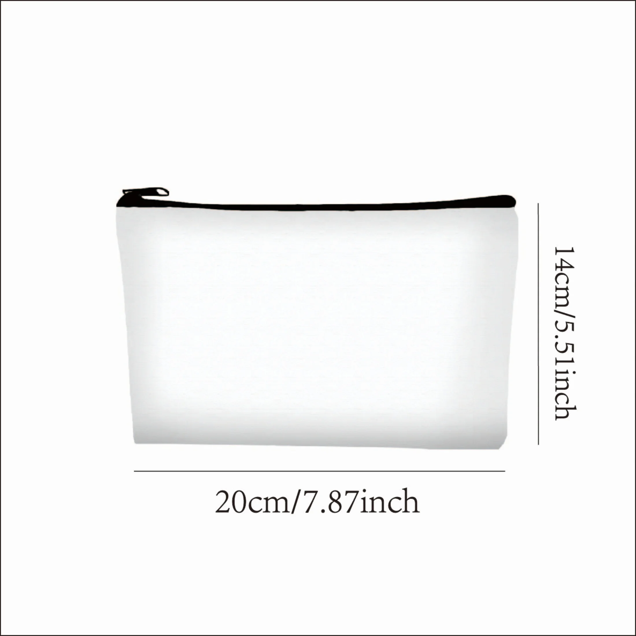 Teacher Series Cosmetic Bag Pen Case Storage Bags Handbag Coin Purse Gift Bag Shopping Bag Cloth Travel Storage Zipper 5