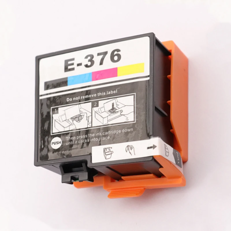 4Color T 376 T376 T3760 T376020 Premium Color Compatible Inkjet Ink Cartridge for Epson PictureMate PM-525 PM 525 Printer