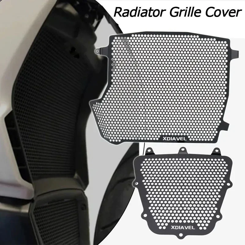 

Motorcycle Accessories Radiator Guard Grille Cover Oil Cooler Guard Grill Protector For XDiavel X-Diavel S 2016 - 2023 2021 2022