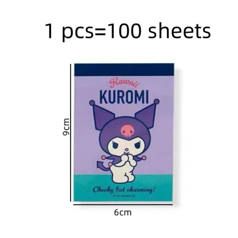 سانريو كيروبي ميلودي كيتي هانجيودون مذكرة الوسادة ملاحظات لاصقة القرطاسية التسمية المفكرة مخطط ملصق آخر اللوازم المدرسية