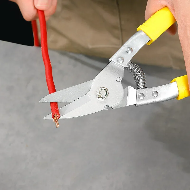 Ziegen-Hufschneider, Mehrzweck-Zweig- und Blumenschneider für Industriescheren mit gezahnter Klinge, elektronische Schere, Schere – Detail 6