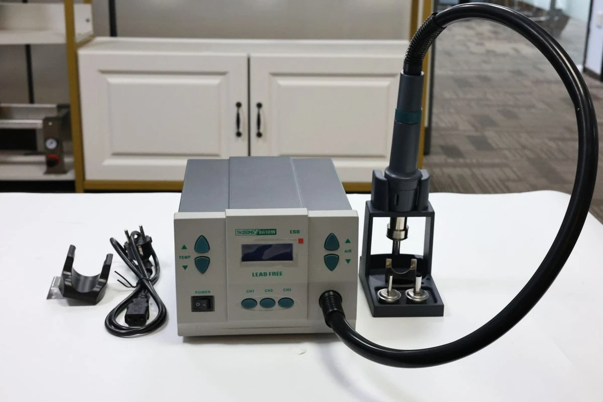 110V/220V Smart Lead-Free YAOGONG 861DW Hot air Soldering Station Microcomputer Temperature Rework Station