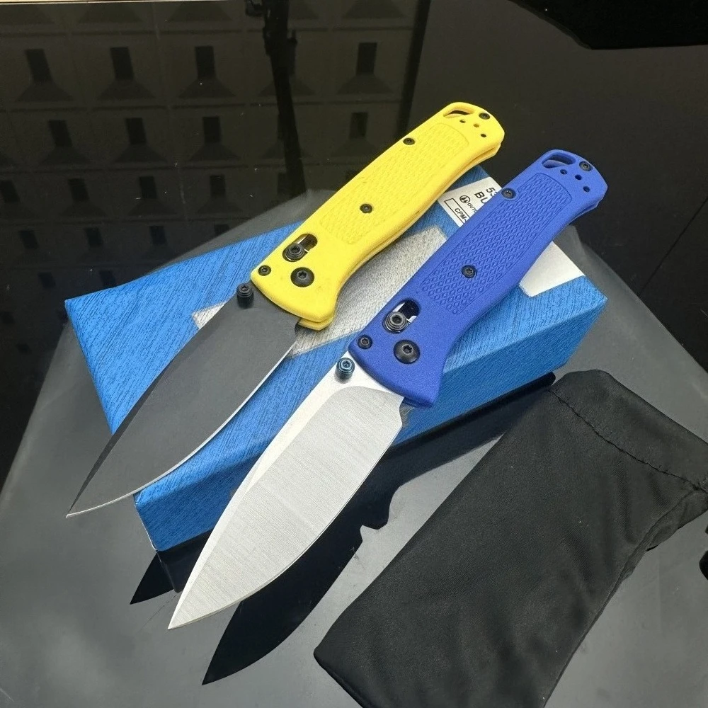 BM 535 Bugout Ax Lock Folding Knife Outdoor Tactical Camping EDC Hunting Knife Exploration Survival Tool A Men's Gift