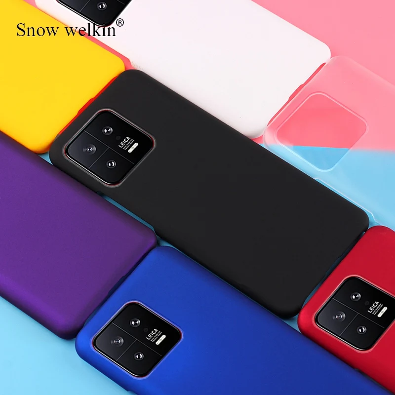 For Xiaomi 13 New Multi Colors Luxury Rubberized Matte Hard Plastic Case Cover For Xiaomi 13 Pro Back Phone Cases