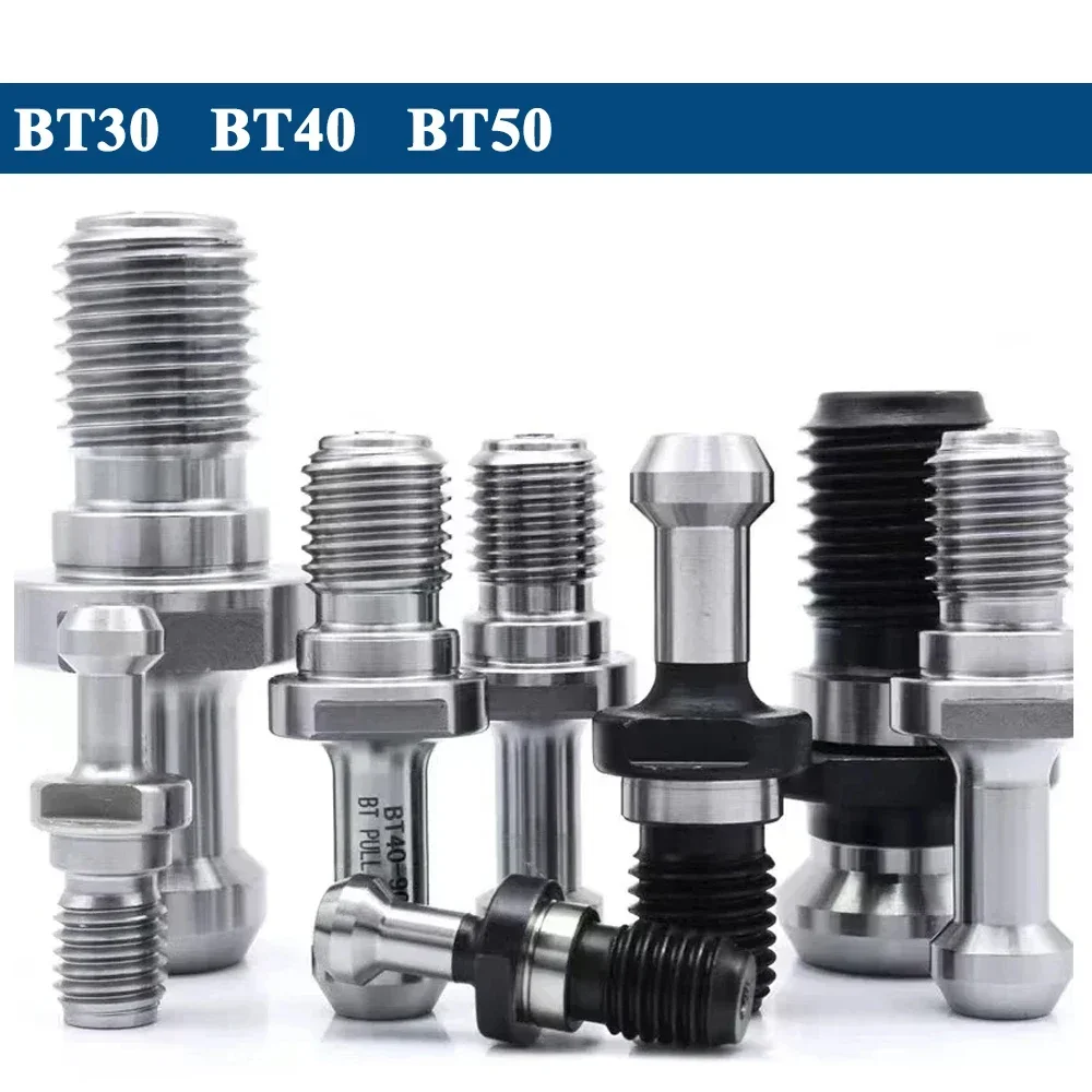 BT40 BT30 BT40 BT50 Through hole pull nail milling tool holder fixed knob DIN69872 MAZAK JT 30 40 50 Through hole