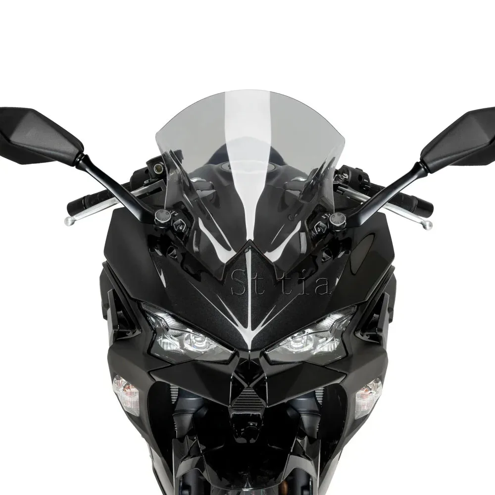 For Kawasaki Ninja 500 SE Ninja500 2024-2025 Windscreen Spoiler Fairing Wind Deflectors Double Bubble Windshield Visor Screen