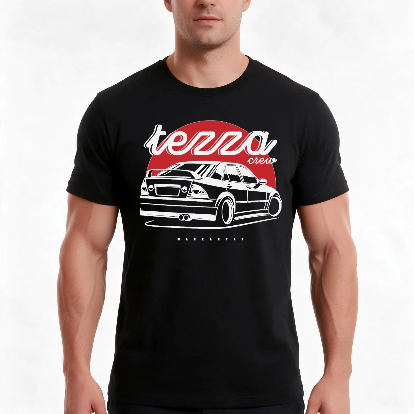 Tezza Crew. Altezza. IS200 IS300 T-Shirt, Summer Casual Cotton Tee, Oversized Streetwear Tops, Vintage Graphic Print