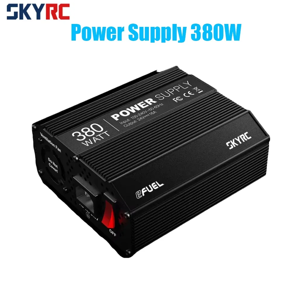 SKYRC EFuel 380W SK-200023 Power Supply 16A 100-200V 24V DC Power Supply Adapter for SKYRC B6 Nano ISDT Q6 Plus e4Q DC Charger