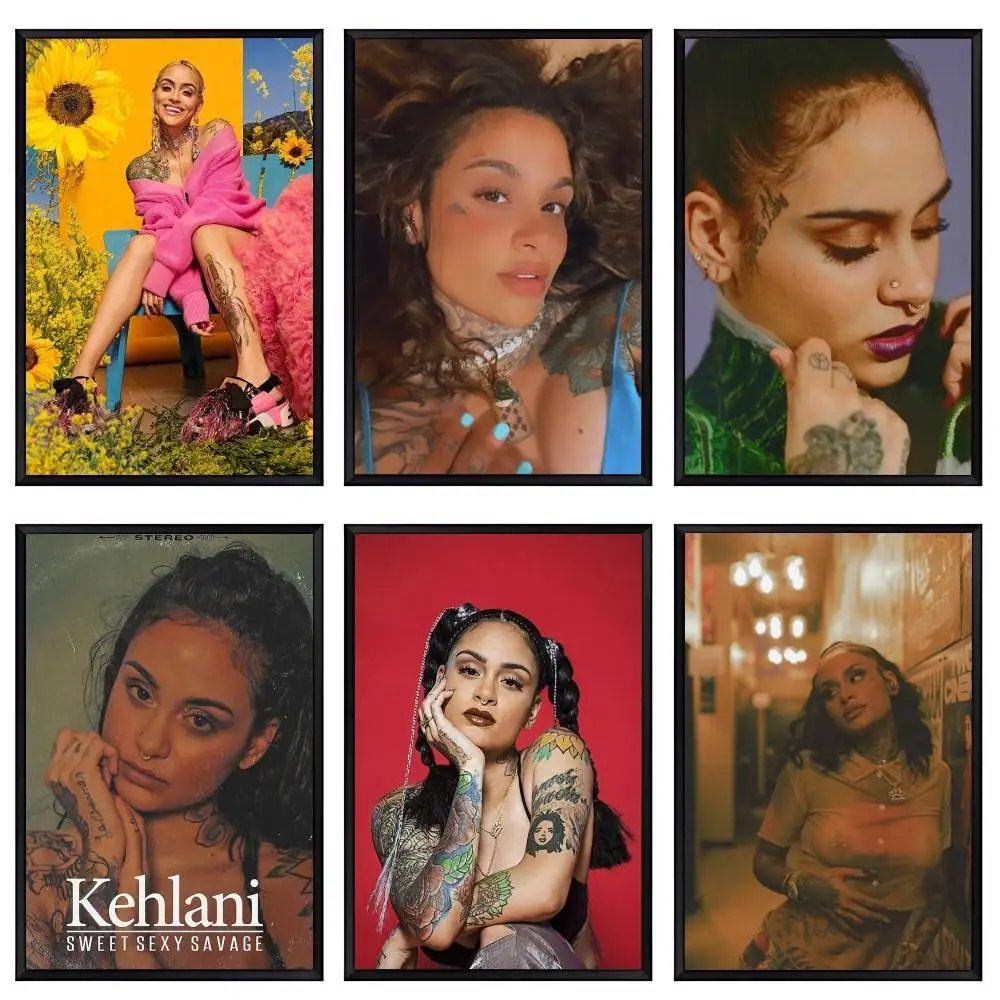 Kehlani While We Wait Music Poster Canvas Painting For Living Room Home Decor Poster Fans Gifts-unframed Poster Waterproof Wall