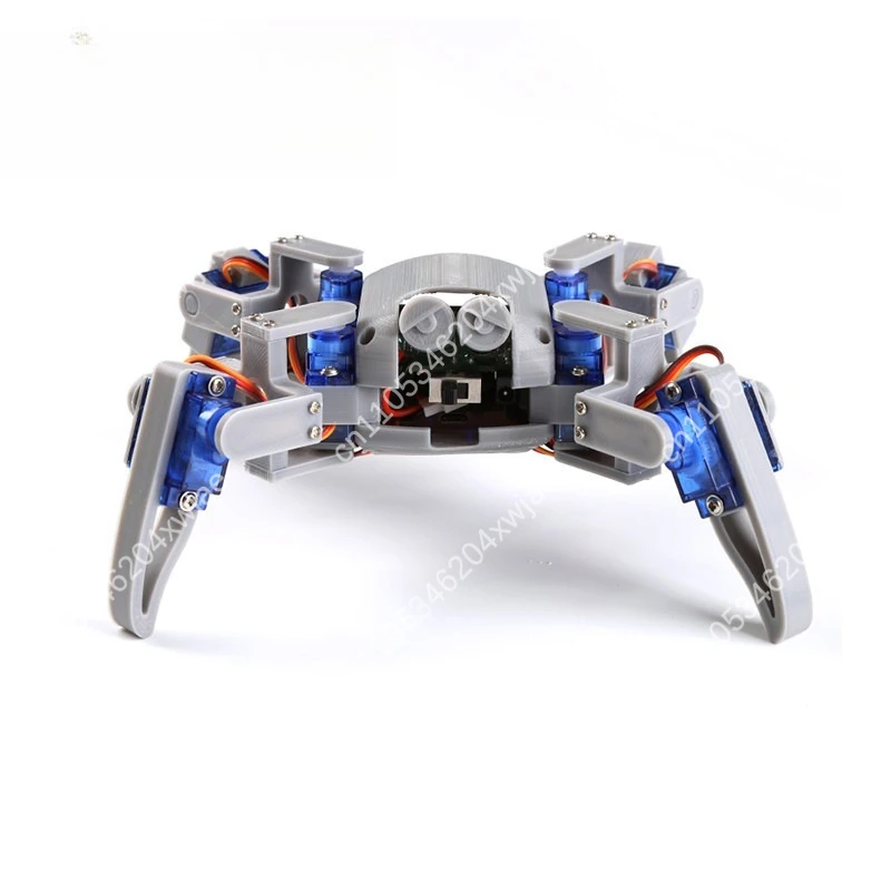 Quadruped Robot Kit for Arduino DIY Spider Bionic Mechanism with STEM Coding Programming Project