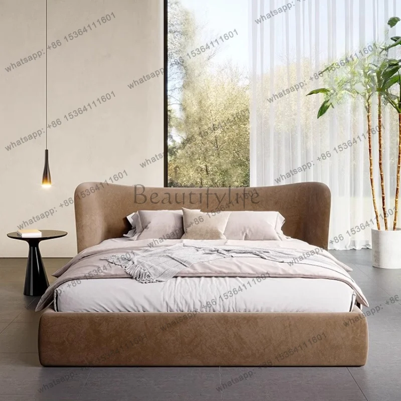 FG Simple Human Dog Massage Bed Bedroom Human Dog Double Massage Bed Storage Floor Sleeping Letto Matrimoniale Unique Furniture