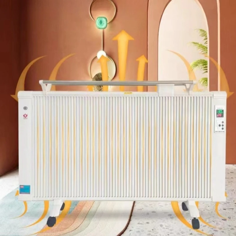 Elektroheizung aus Kohlefaser, wandmontiertes oder stehendes Design, schnelles Aufheizen, leiser Betrieb, energiesparend für Badezimmer