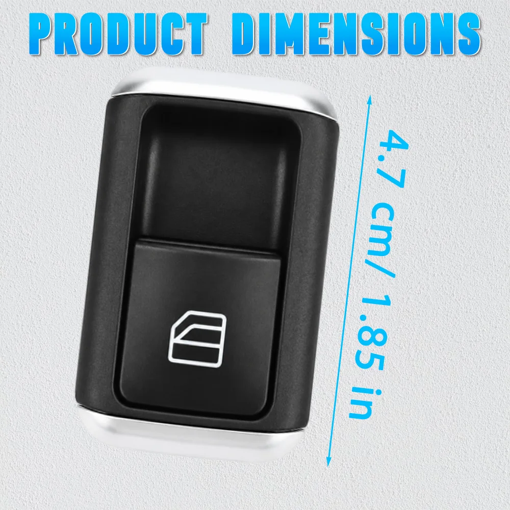 Passenger Window Control Switch Button 2049058202, 2049058102 For Mercedes-Benz C-E GLK Class W204 S204 C207 A207 X204