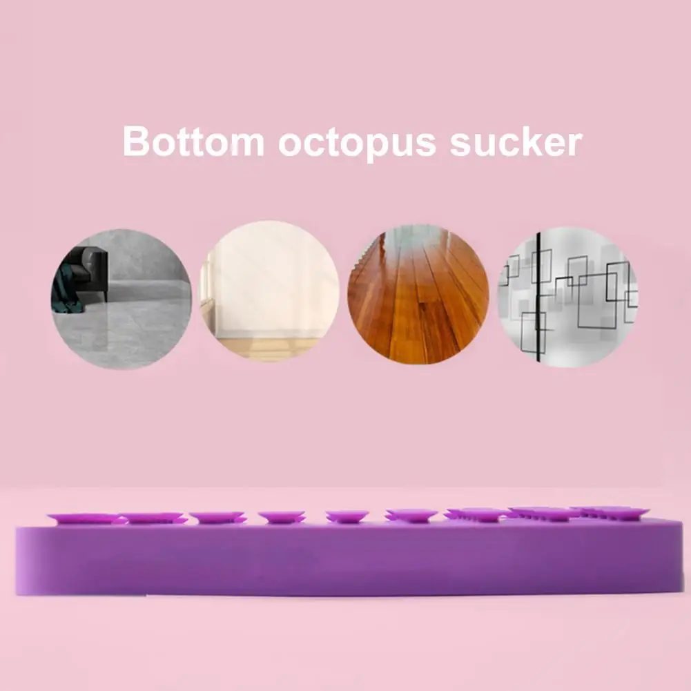 Pet Food Mat  Multi-use Flexible Easy to Clean  Silicone Therapeutic Licking Bowl Mat Home Use