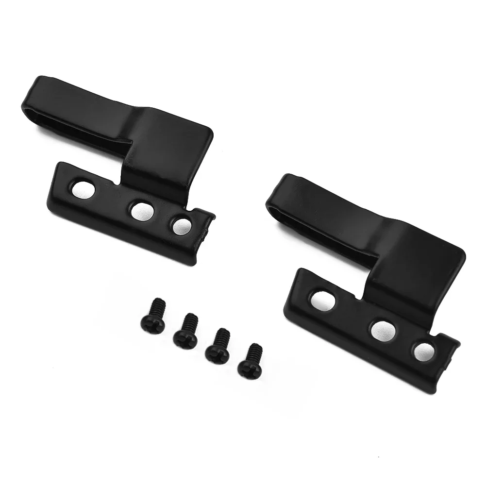 

2PCS Car Front Windshield Wiper Blade Adapter Mounting Kit Black Wiper Adapters Metal Exterior Car & Truck Parts