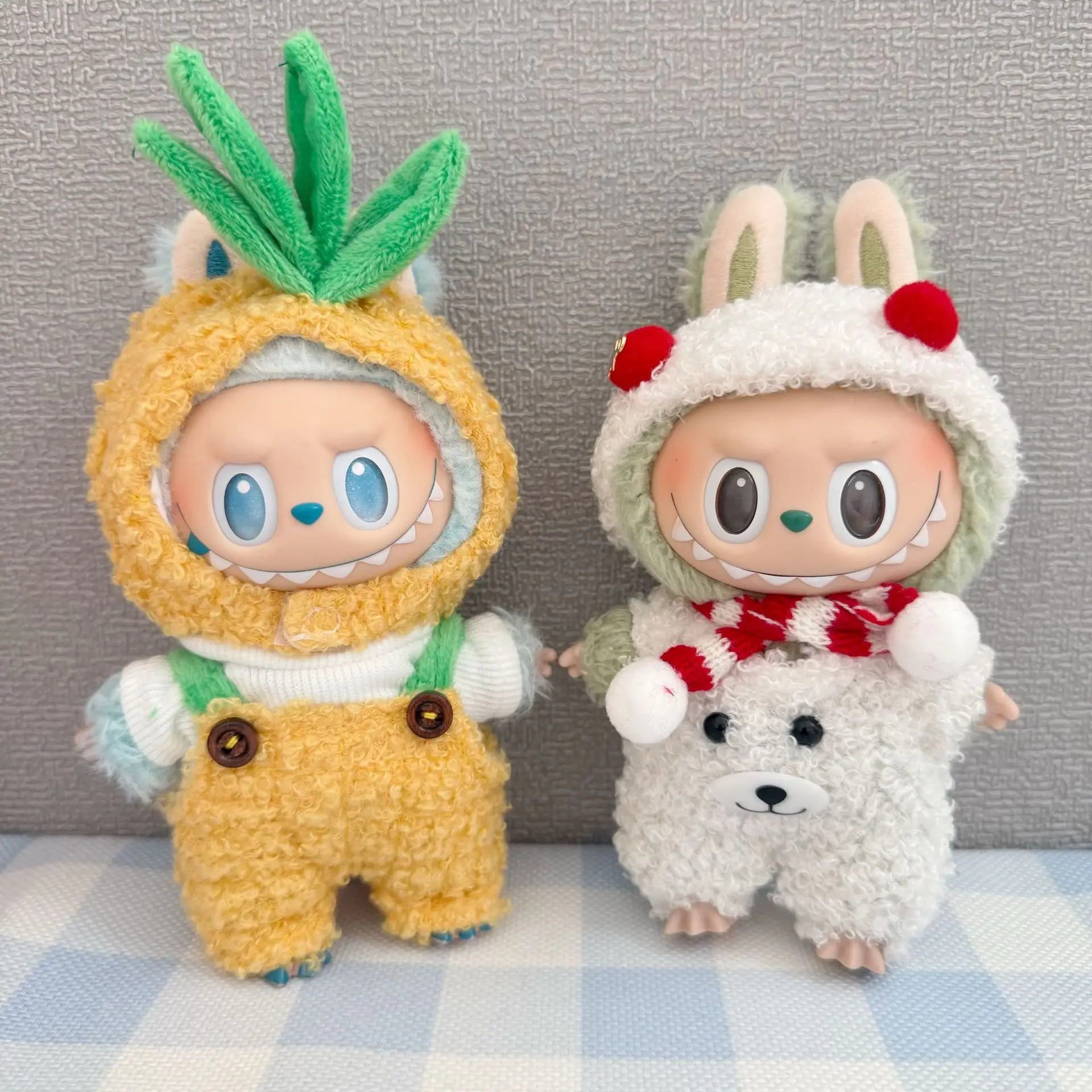 

Baby Clothes 17cm LabUBU Doll Dress Up Cute Pineapple Set Cute Cute