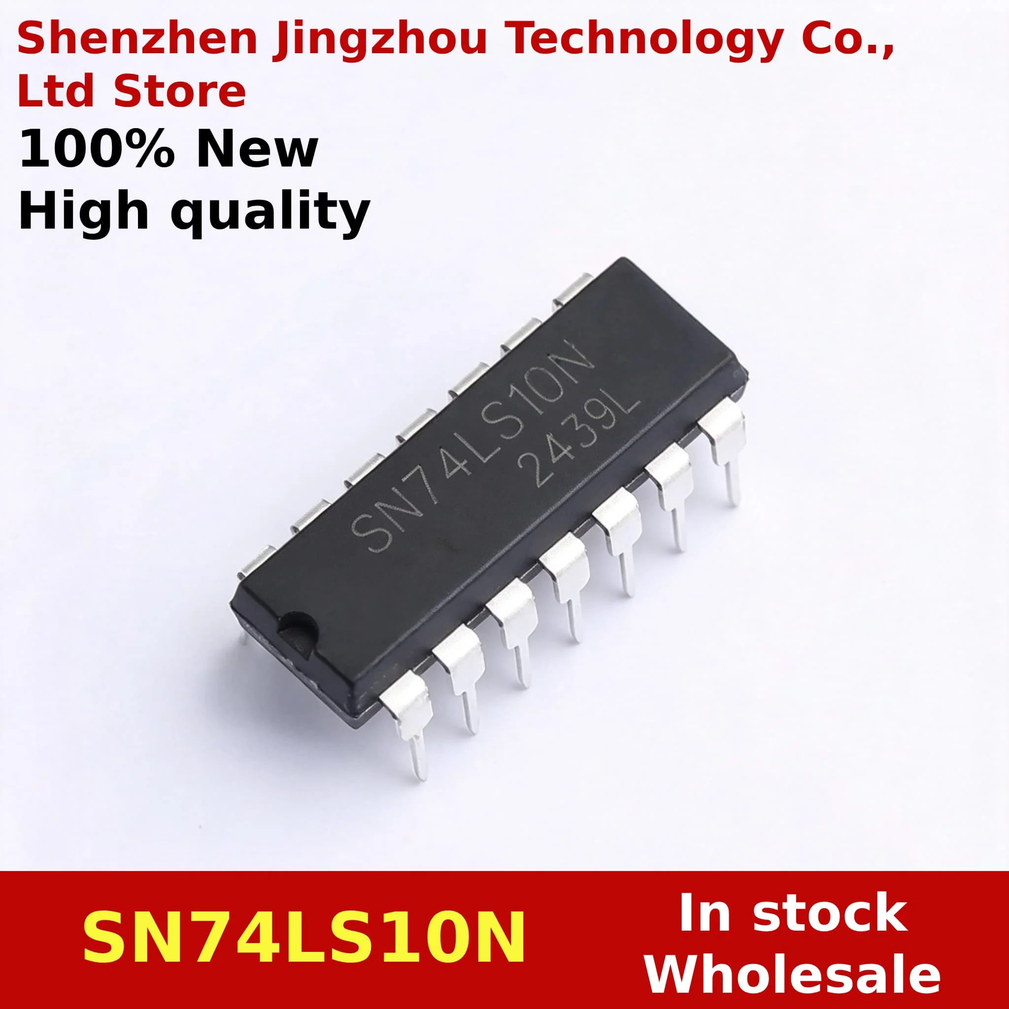(10PCS) 100% New SN74LS10N DIP14 74LS10N DIP 74LS10 DIP-14 In Stock
