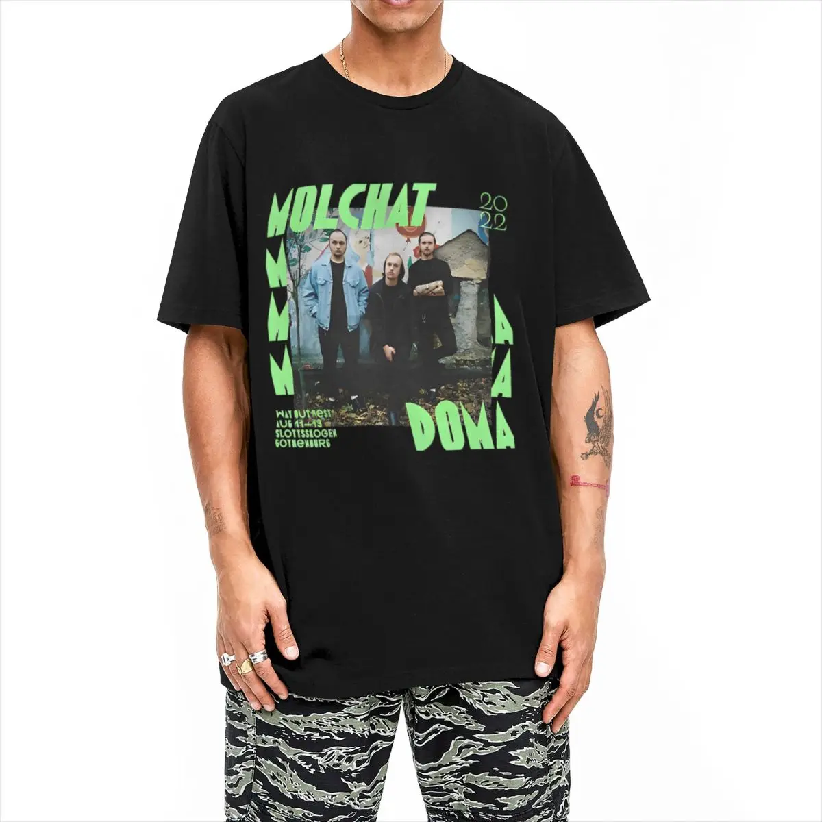 Molchat Doma T Shirt Summer Y2K Funny T-Shirts 100 Cotton Fashion Tshirt For Adult Short Sleeve Loose Tees