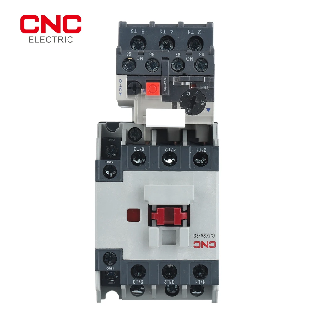 CNC JR28s-25 Heat Thermal Overload Relay 50/60Hz 1.6A 2.5A 4A 6A 8A 10A 13A 18A 25A Adjustable Electric Protection