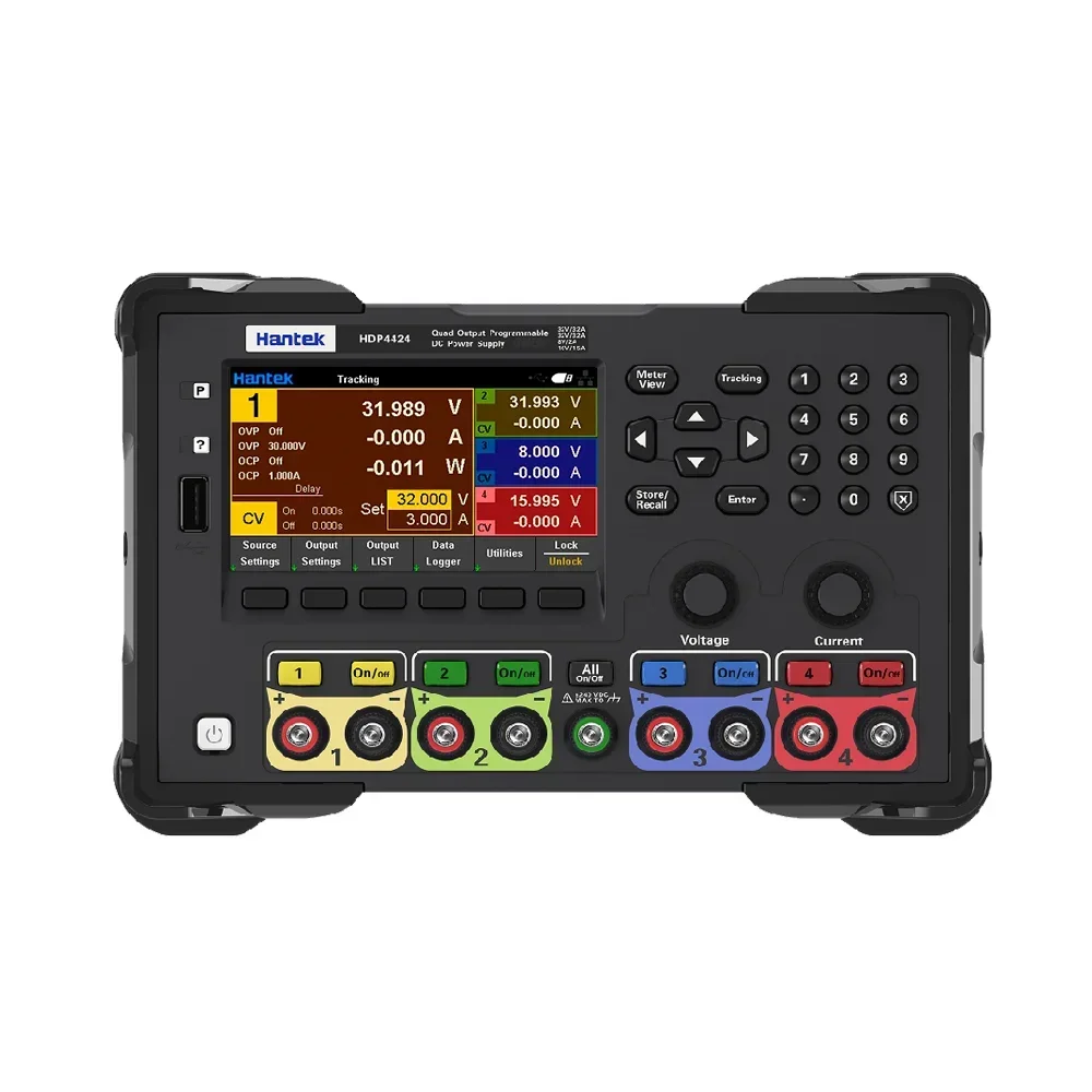 Hanteck HDP4424 Fuente de alimentación regulada lineal programable 4 CC 245W