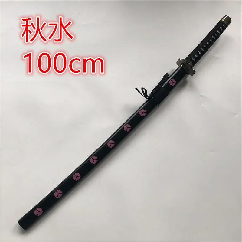 1:1 Cosplay Lorenor Zorro Schwert Waffe Bewaffneten Katana Espada Holz Ninja Messer Samurai Schwert Prop Spielzeug Für Jugendliche 100cm