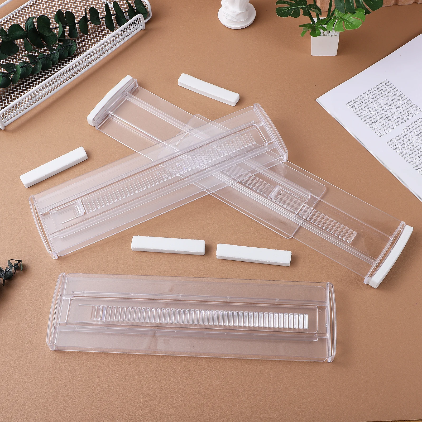 

6 Pcs Plastic Partitions Dresser Dividers Clothes Drawer Organiser for Organizers Clear Storage Division Panties