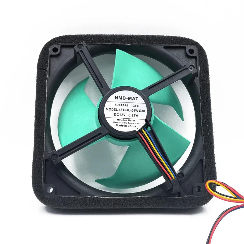 

170*150*50MM Applicable to Rongsheng Refrigerator Fan Motor MODEL 4715JL-04W-S30 DC12V 0.27A 2 Wire