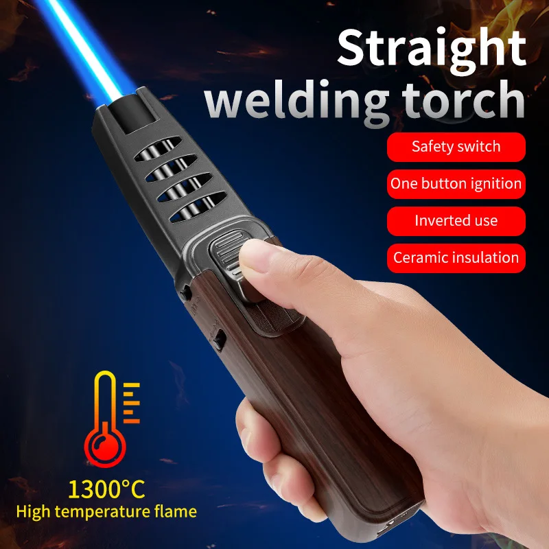 

Unusual lighters Windproof Welding Gun Camping BBQ Kitchen Baking Lighter Cigar Lighter Butane Gas Lighter Metal Welding