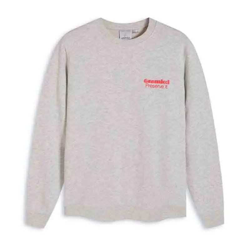 Black Fly Duck Print Gramicci Sweatshirts Japanese Men Women High Quality Print Round Neck Loose Sweatshirts