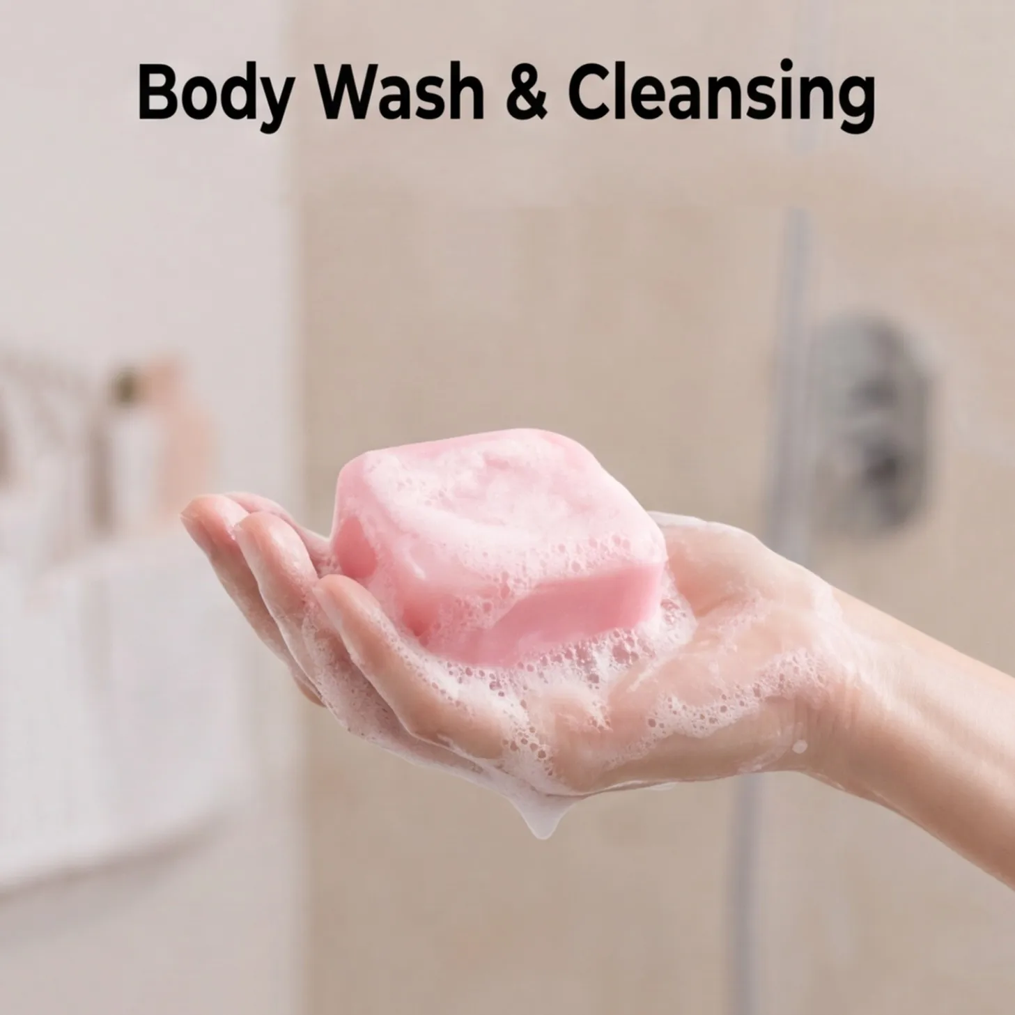 1/2/3Pcs Sakura Soap 100g Natural Cherry Blossom Handmade Soap Gentle Cleansing Body Facial Skin Care Soap With Foam Net