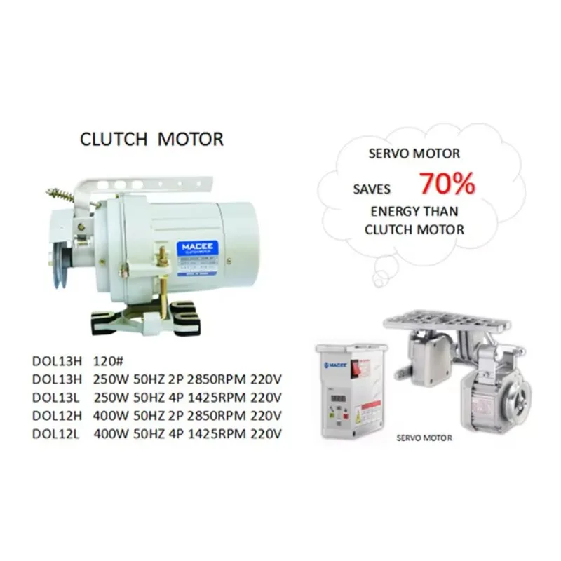 Servo Motor And Clutch Motor And Induction Motor And Table&Stand