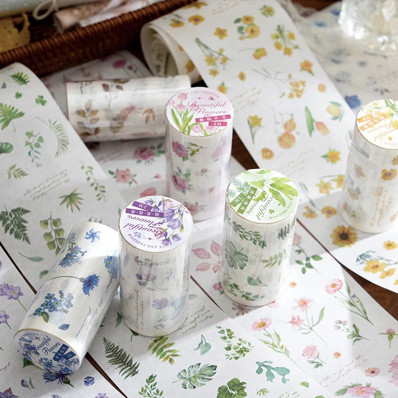 6PCS/LOT A corner around the street series retro decorative paper masking washi tapes